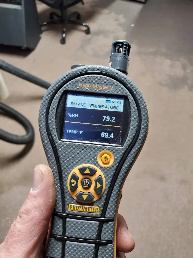Moisture meter humidity assessment for Fire & Smoke Damage Restoration in Zephyrhills South